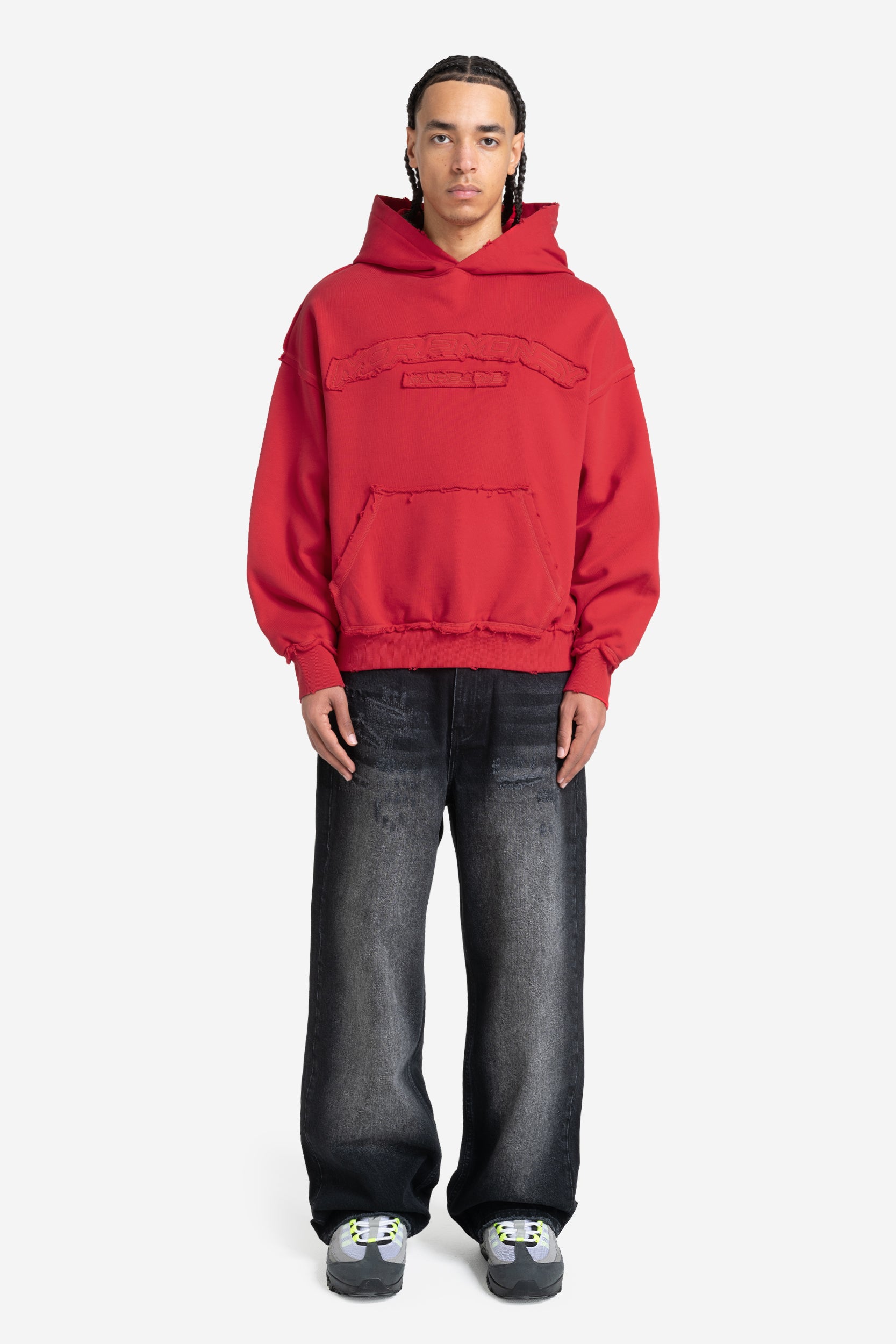 ROUGH HOODIE RED