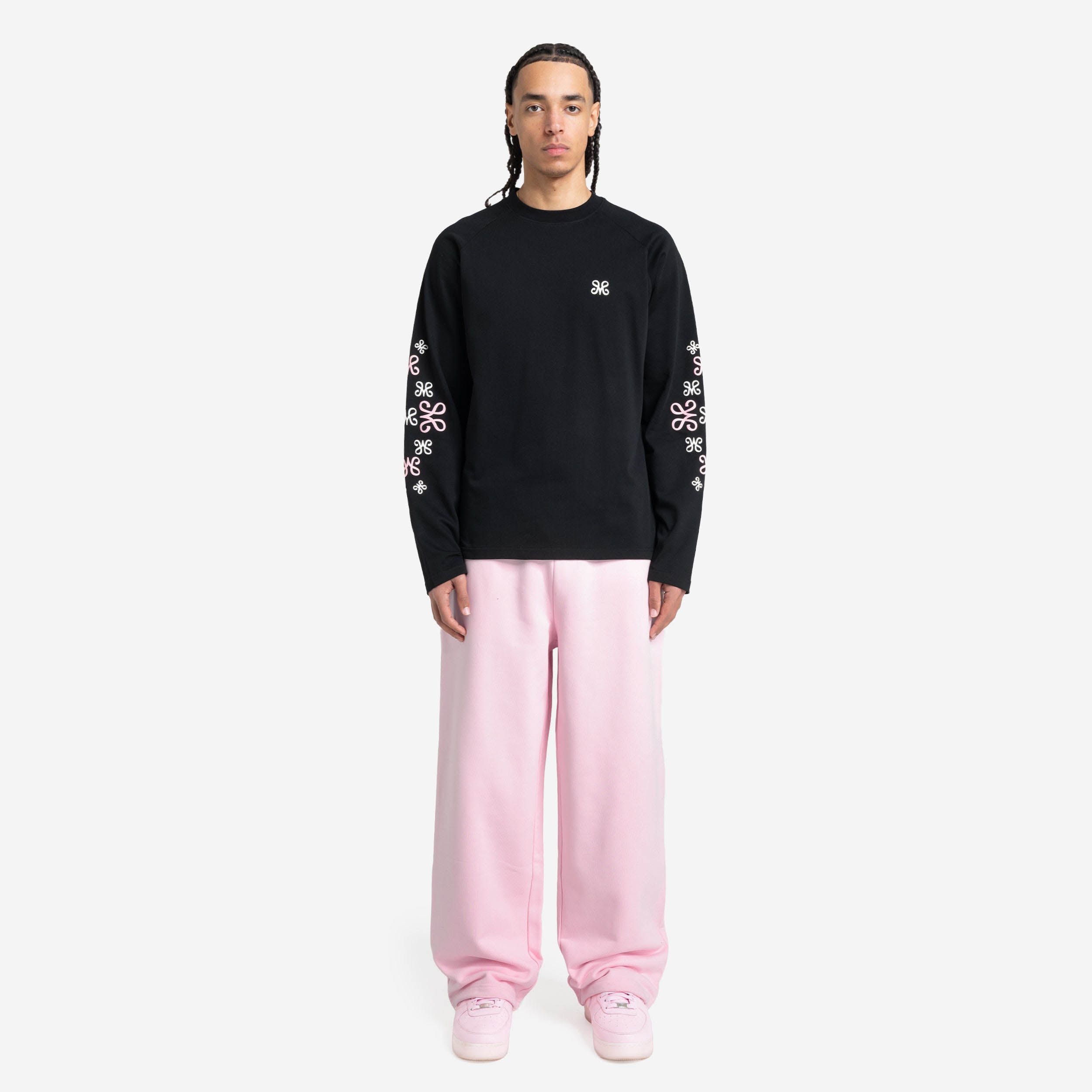 OPEN LEG JOGGER LIGHT PINK