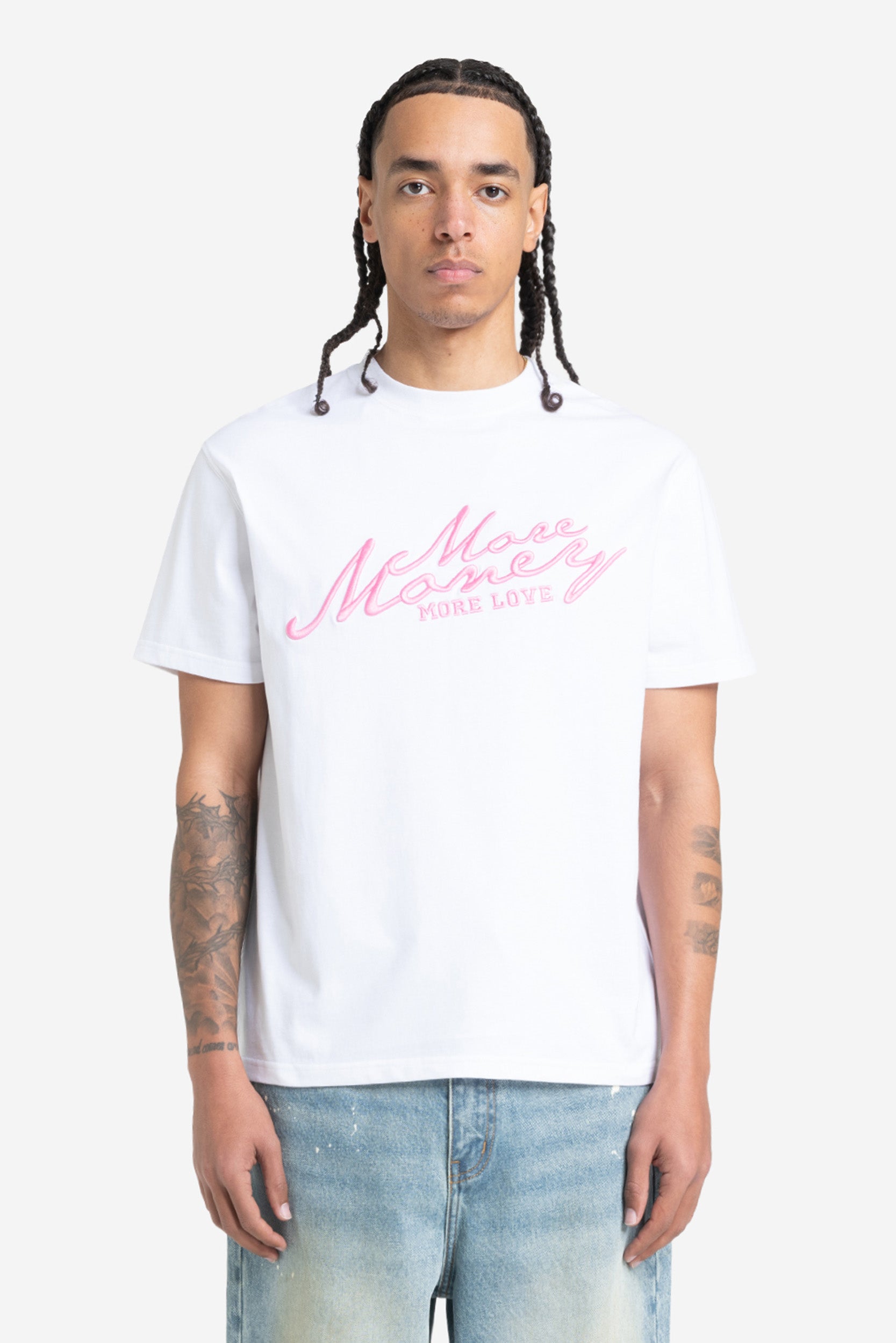 SIGNATURE TEE WHITE