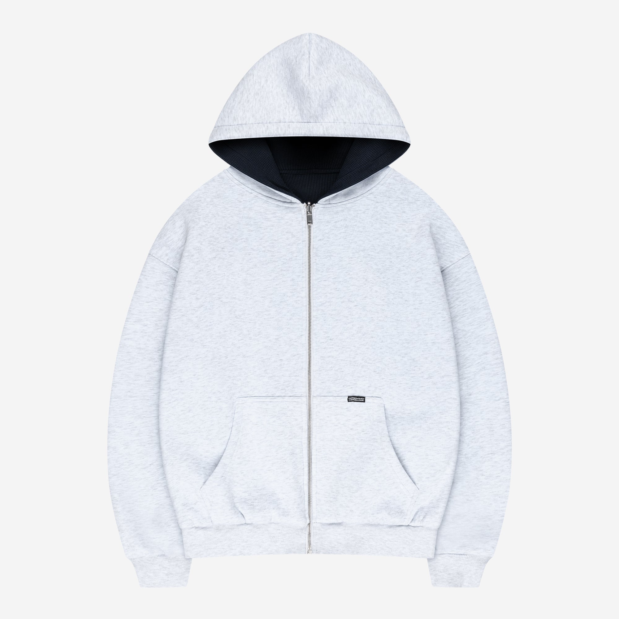 REVERSIBLE LEGACY WAFFLE ZIP HOODIE DARK NAVY