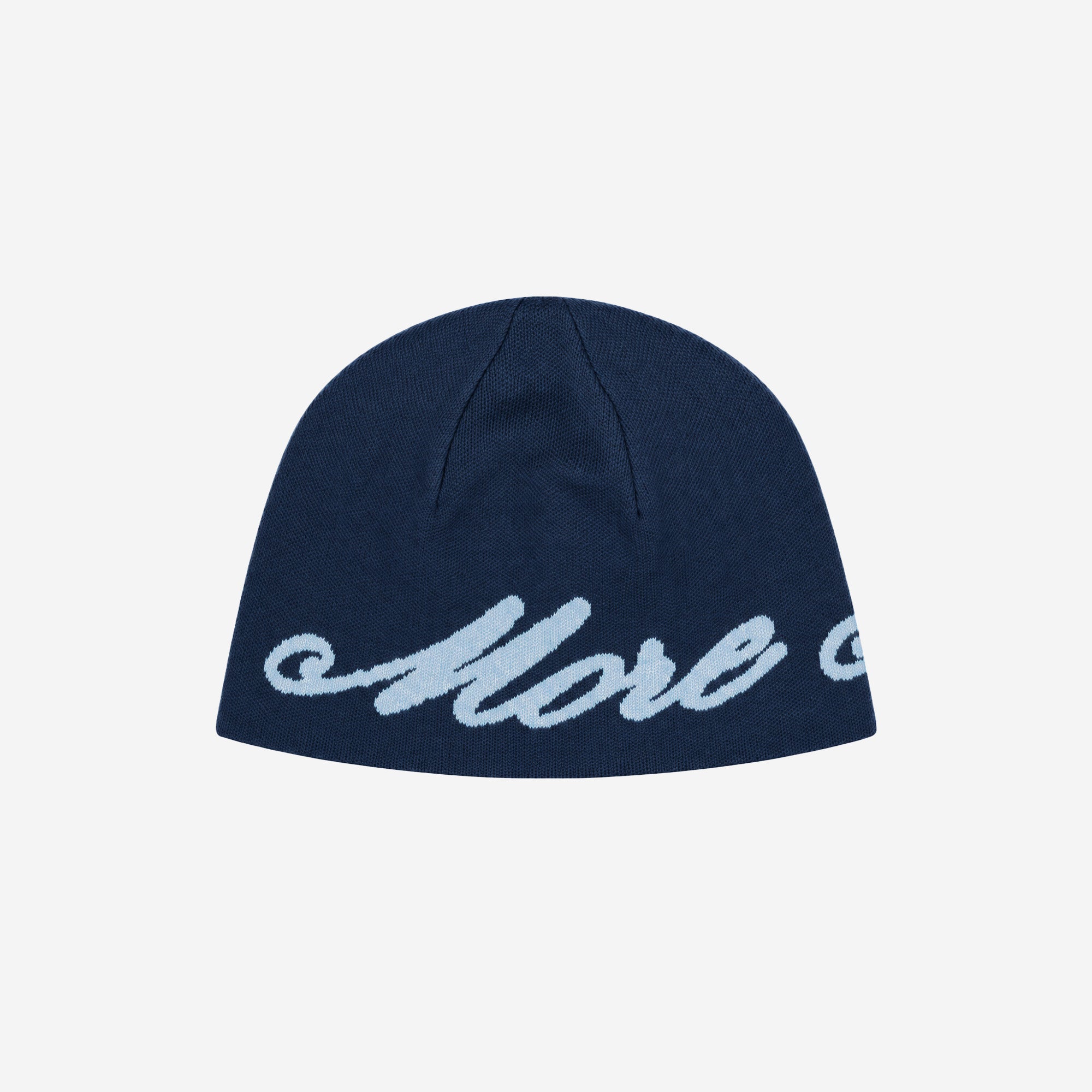 REVERSIBLE MORE MONEY MORE LOVE BEANIE PINK/NAVY