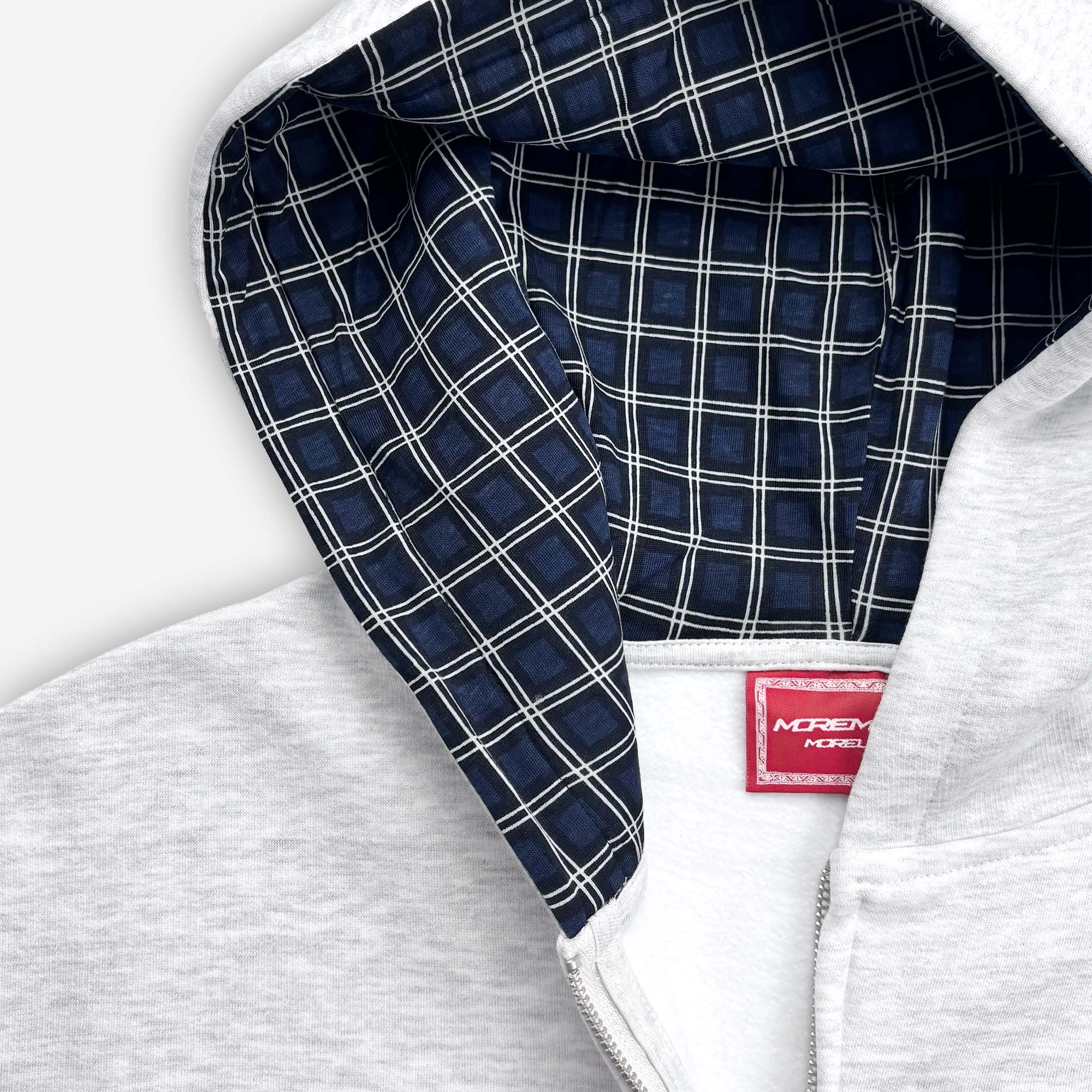 ATHL. HOODIE HEATHER GREY