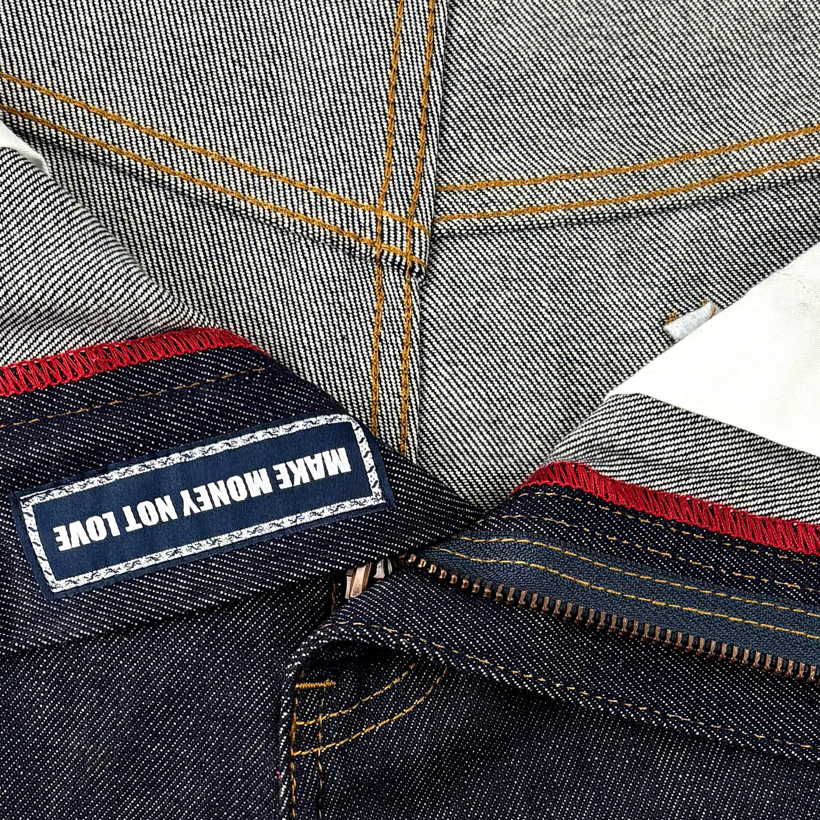 BASE JORTS RAW BLUE