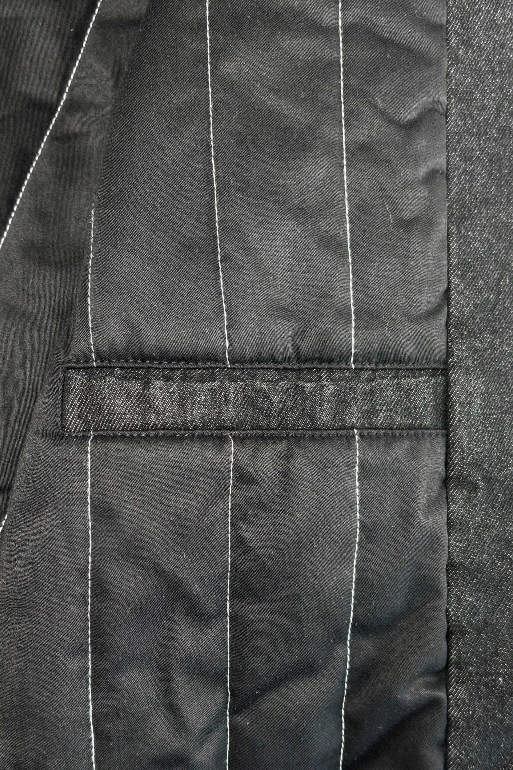 UTILITY DENIM JACKET BLACK IRON