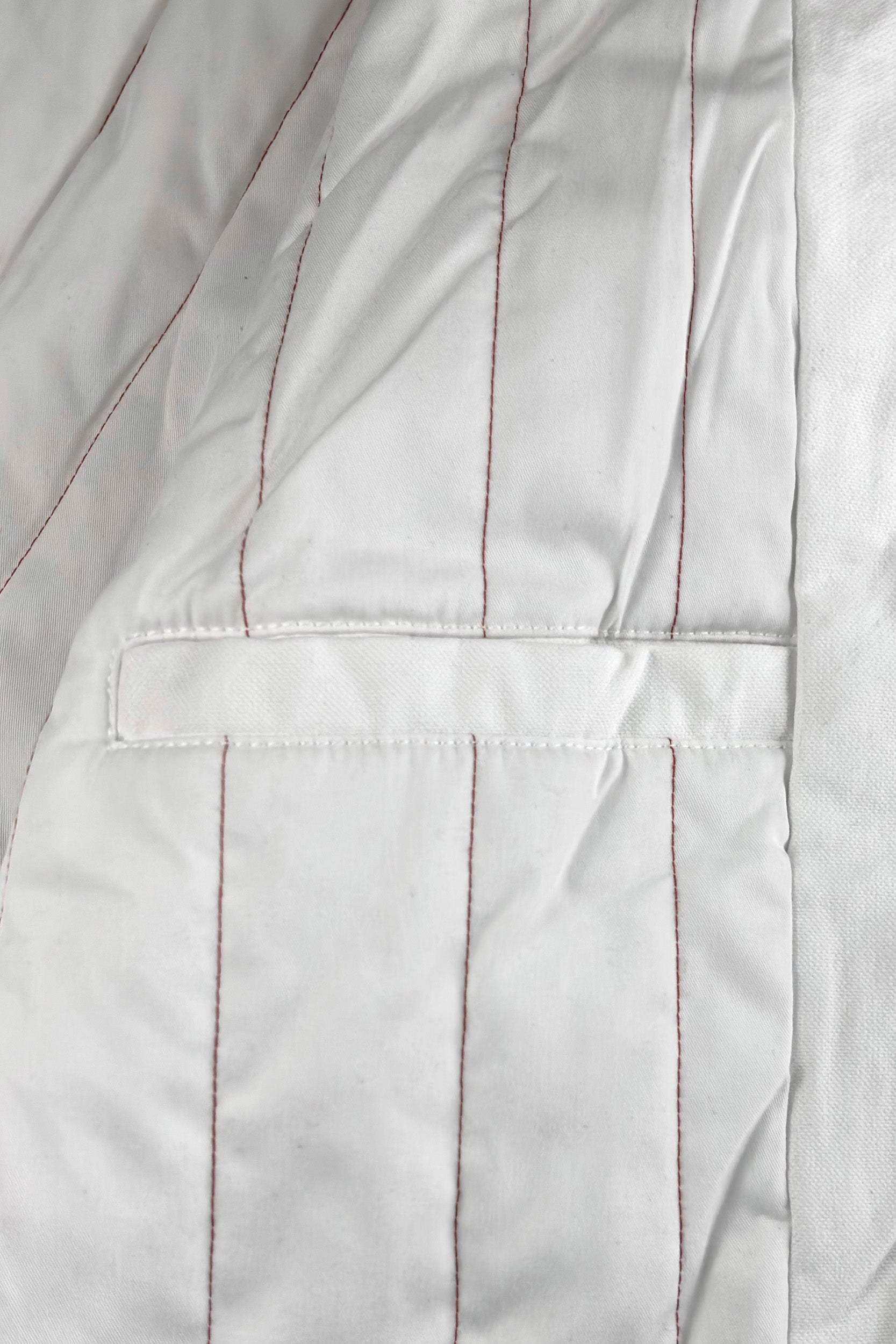 UTILITY CANVAS JACKET WHITE DUST