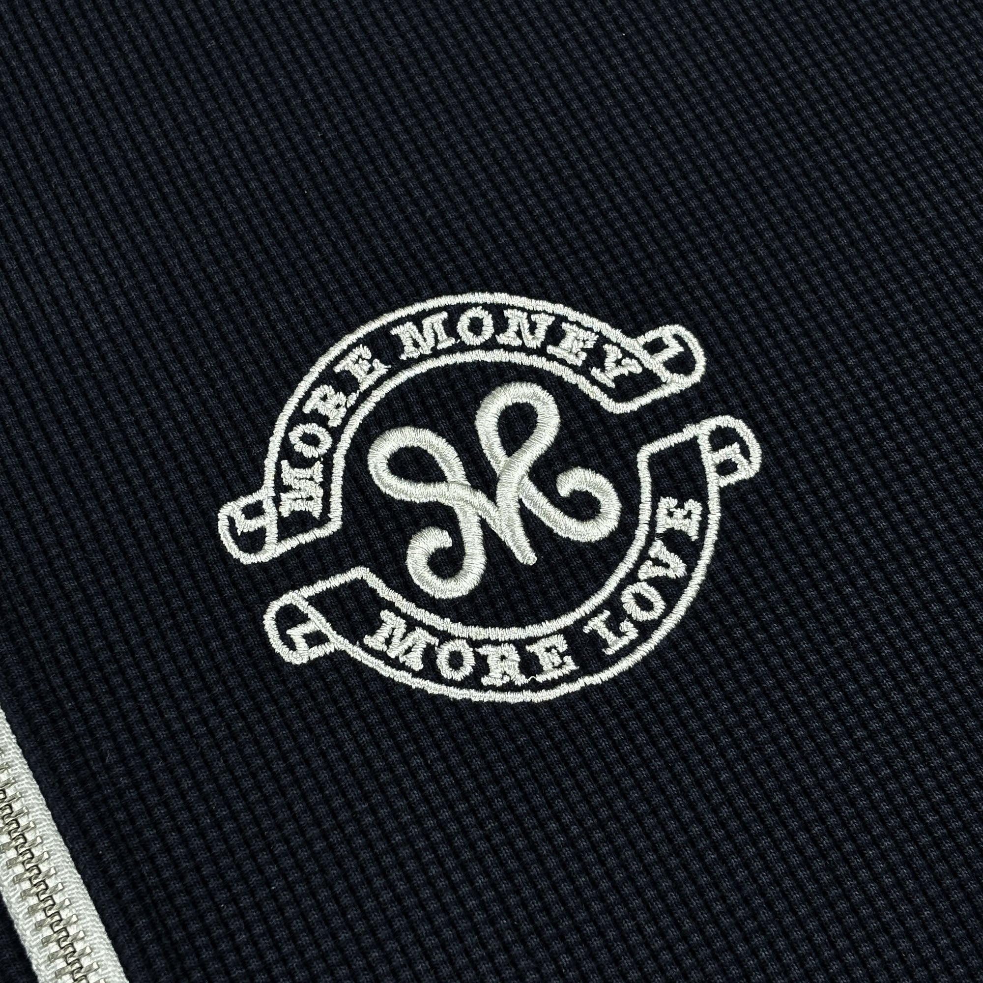 REVERSIBLE LEGACY WAFFLE ZIP HOODIE DARK NAVY