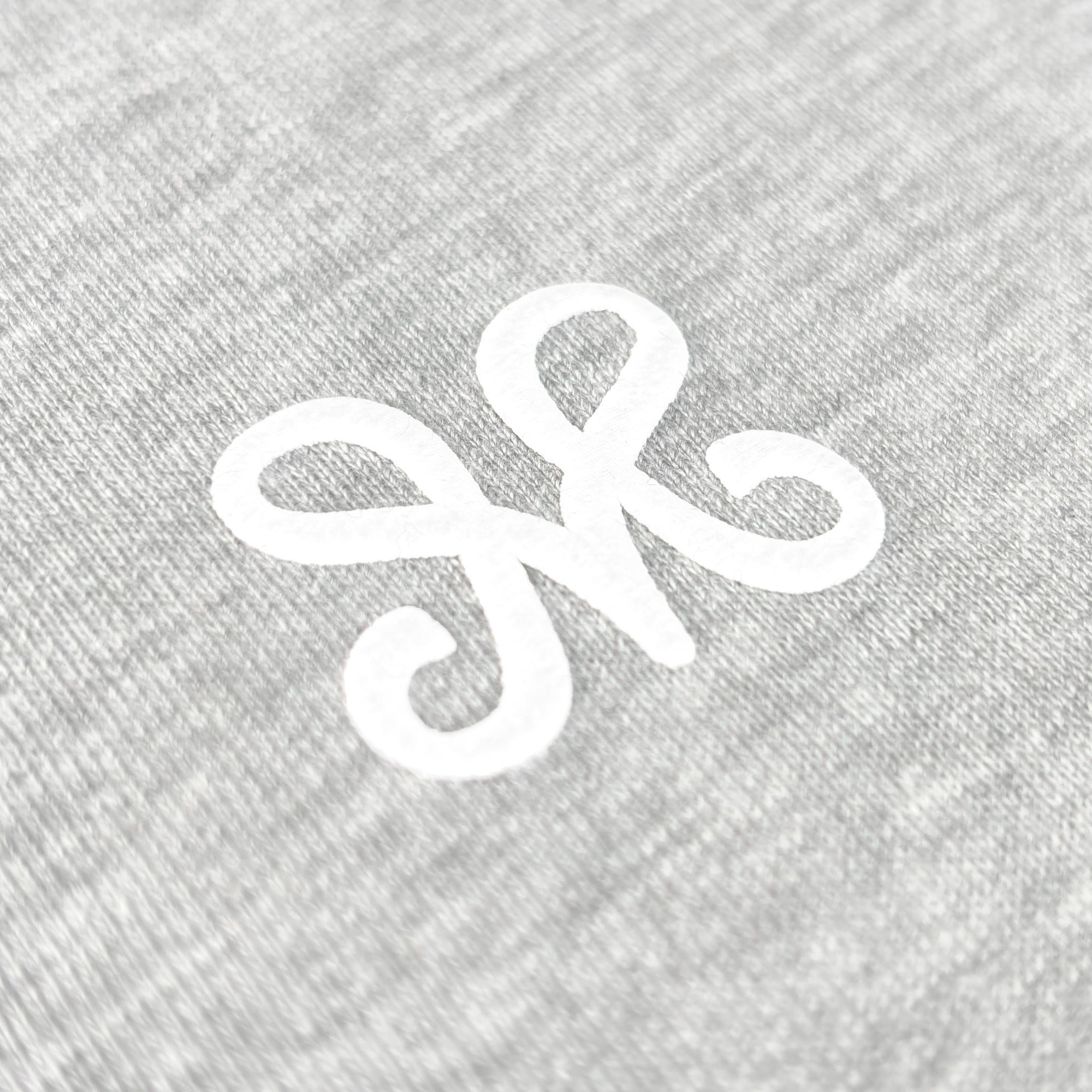 MONOGRAM LONGSLEEVE GREY MELANGE