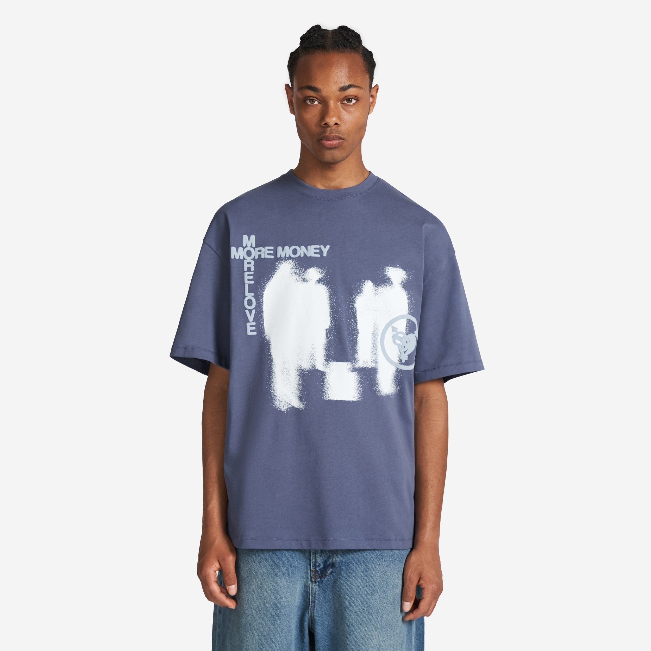 LOST BOND TEE BLUE SMOKE