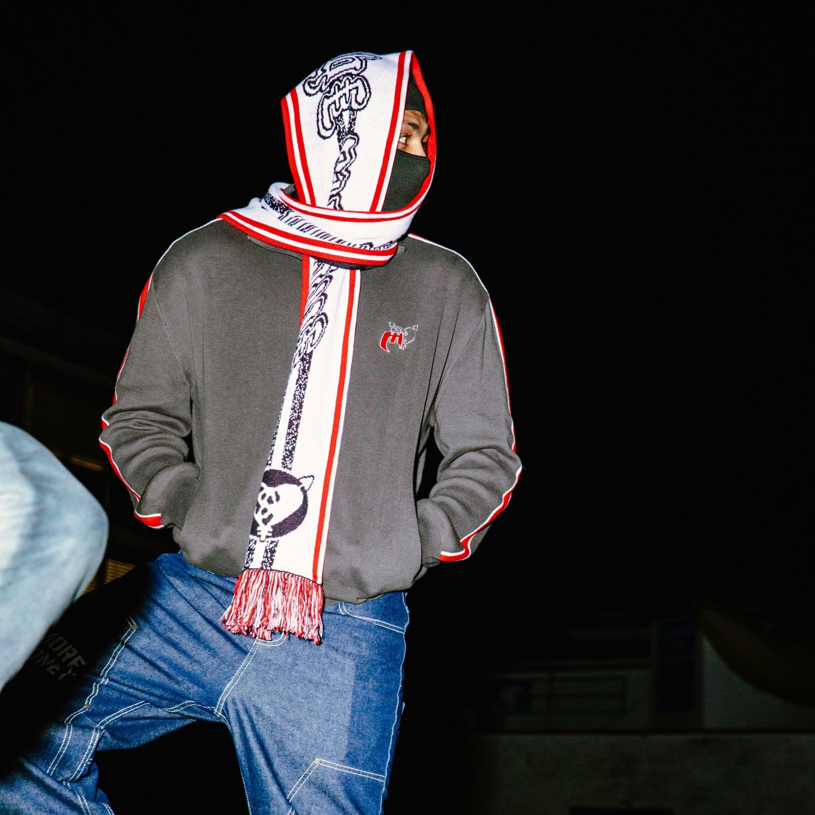 MONEY FAN SCARF 
