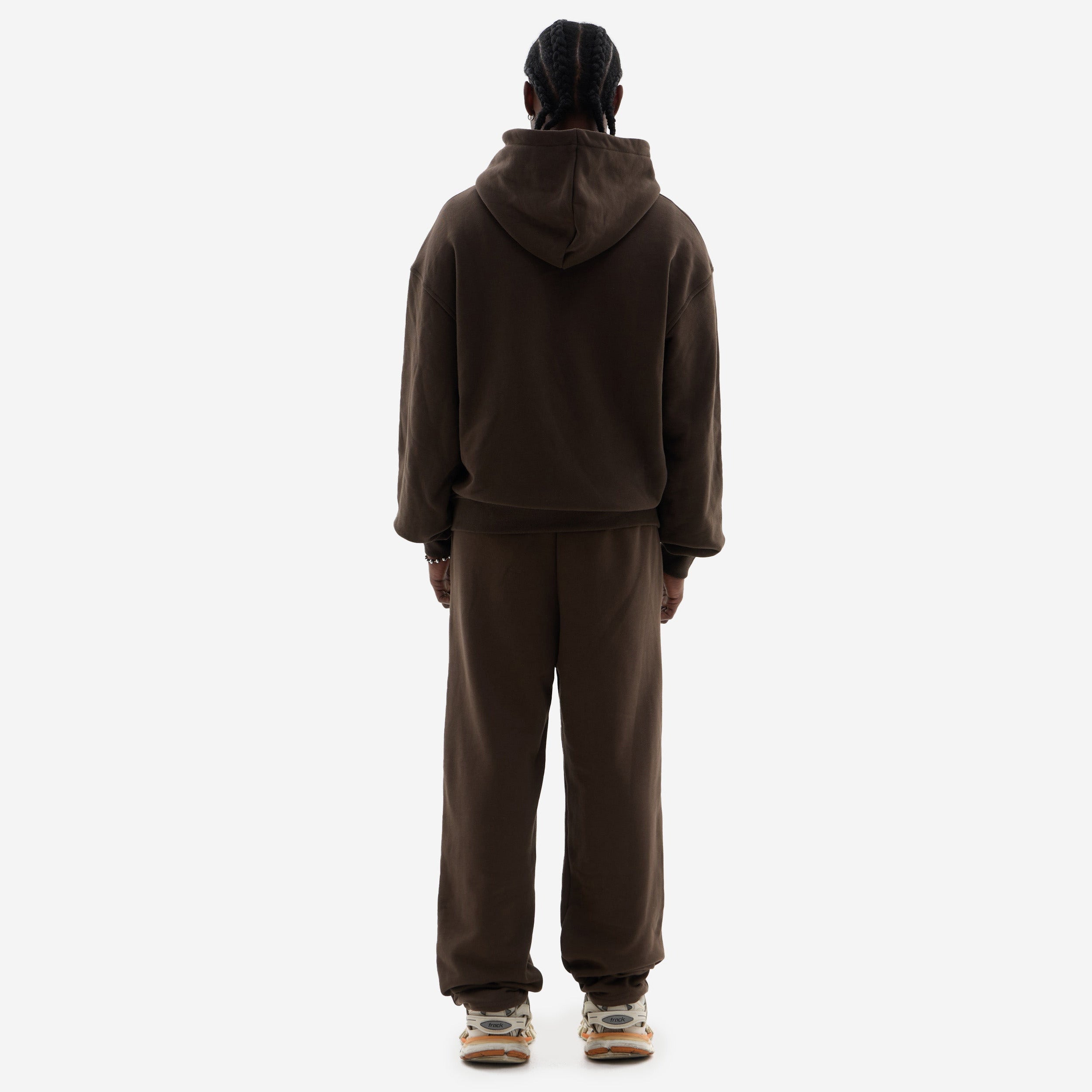MONEY ROOTED ZIP BROWN