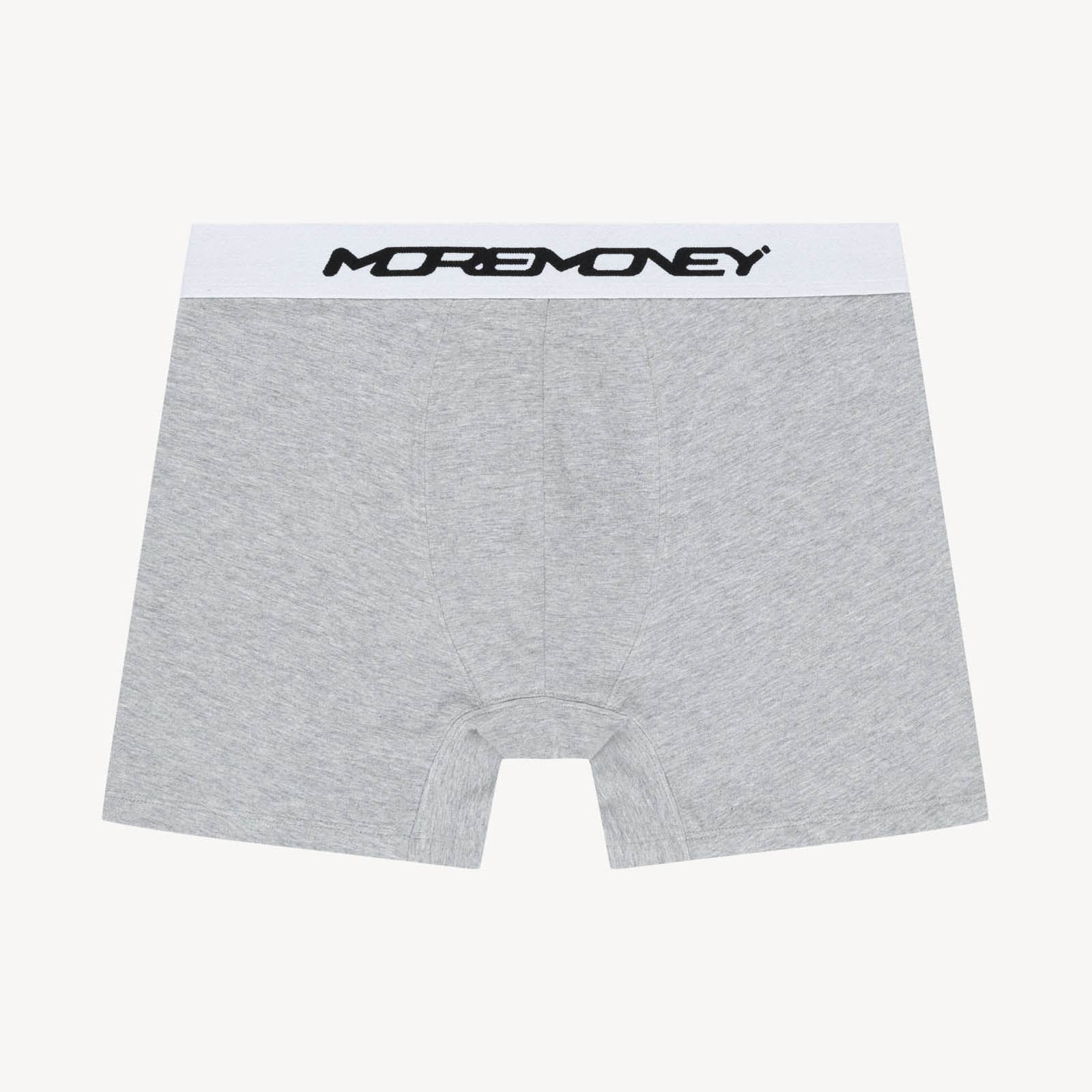 THE BOXERS GREY MELANGE (3-PACK)