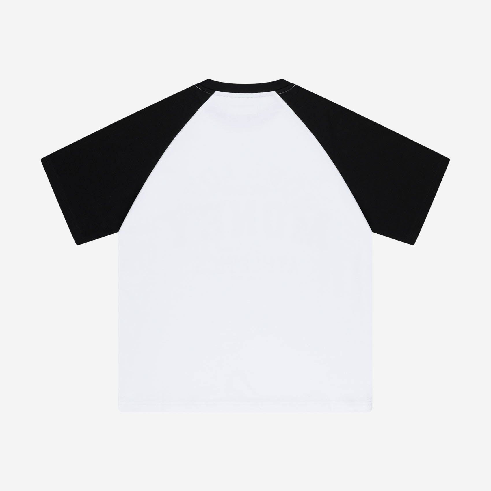 VINTAGE ATHL. RAGLAN TEE WHITE/BLACK