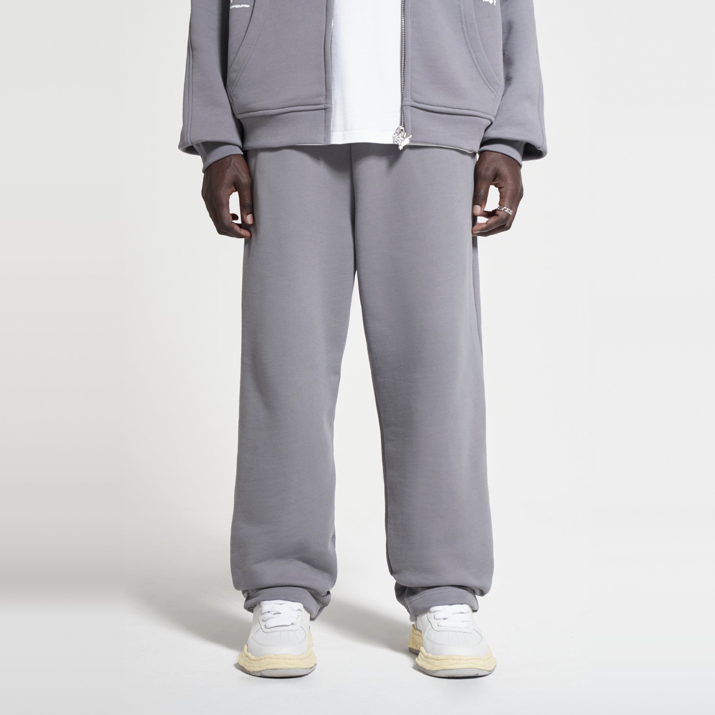 OPEN LEG JOGGER ASH