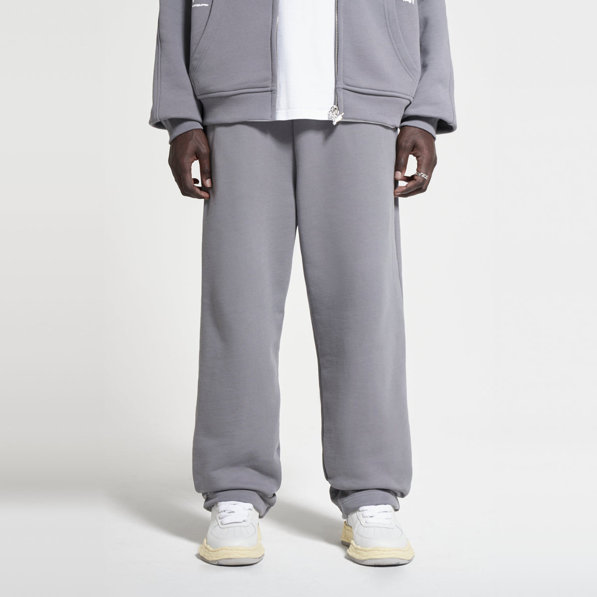 OPEN LEG JOGGER ASH