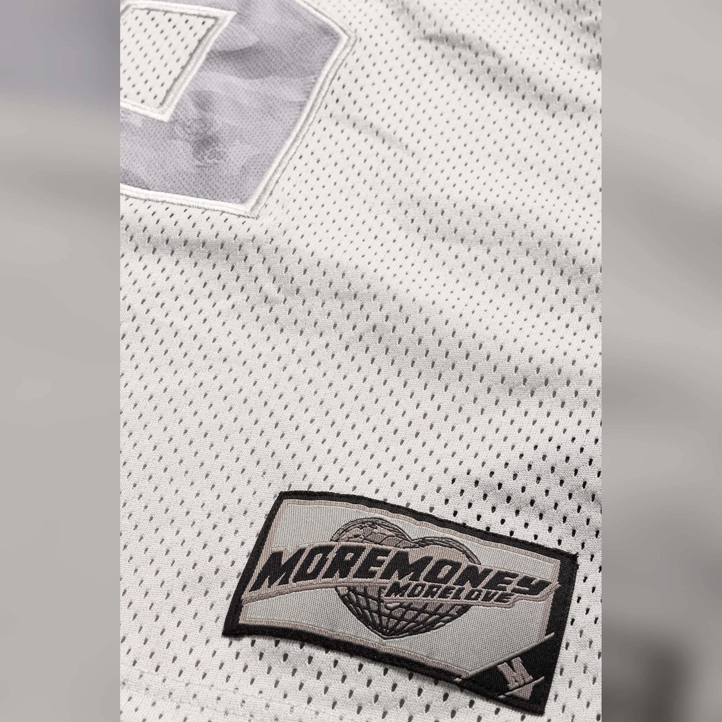 PLUS MESH JERSEY GREY