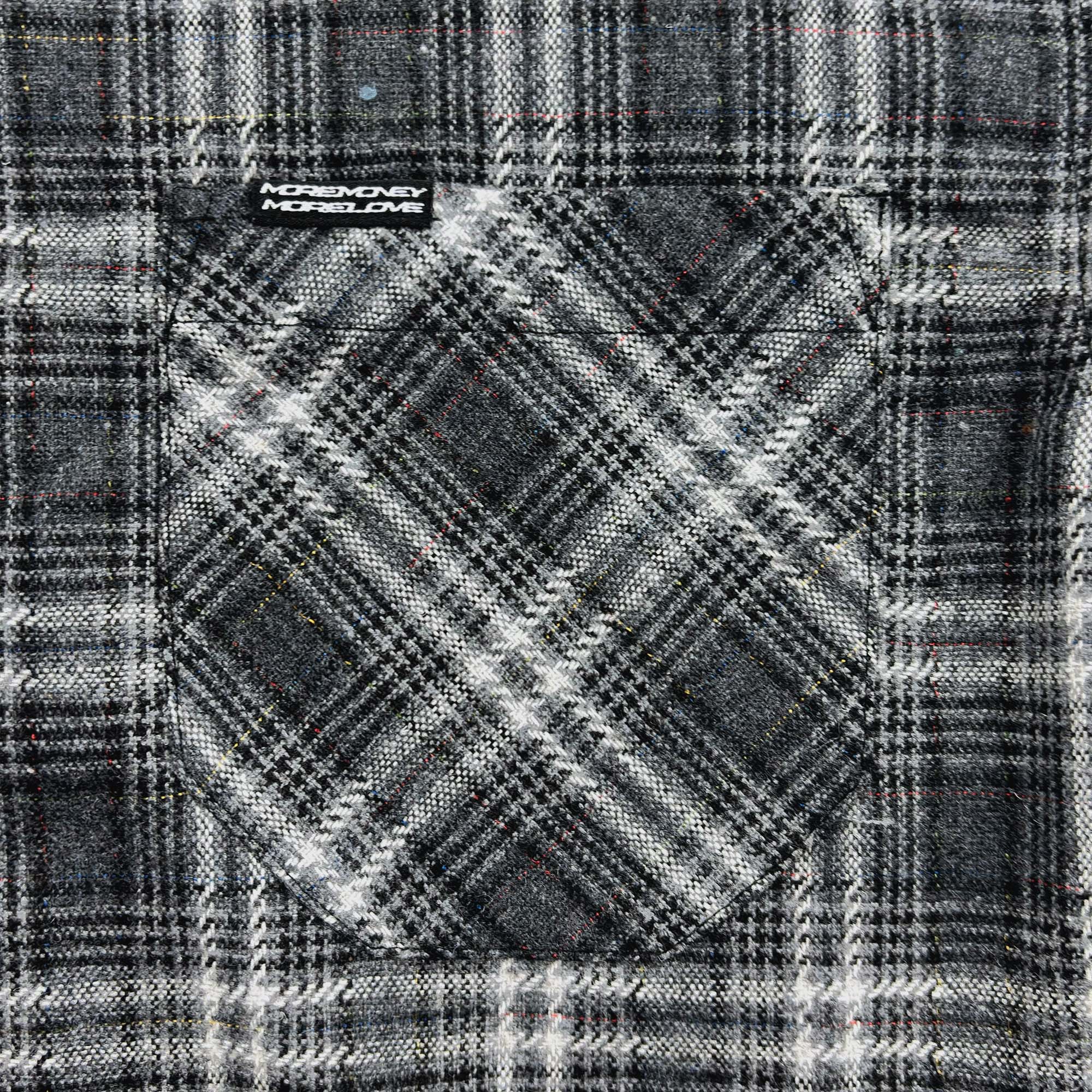 SCRIPT FLANNEL DARK GREY