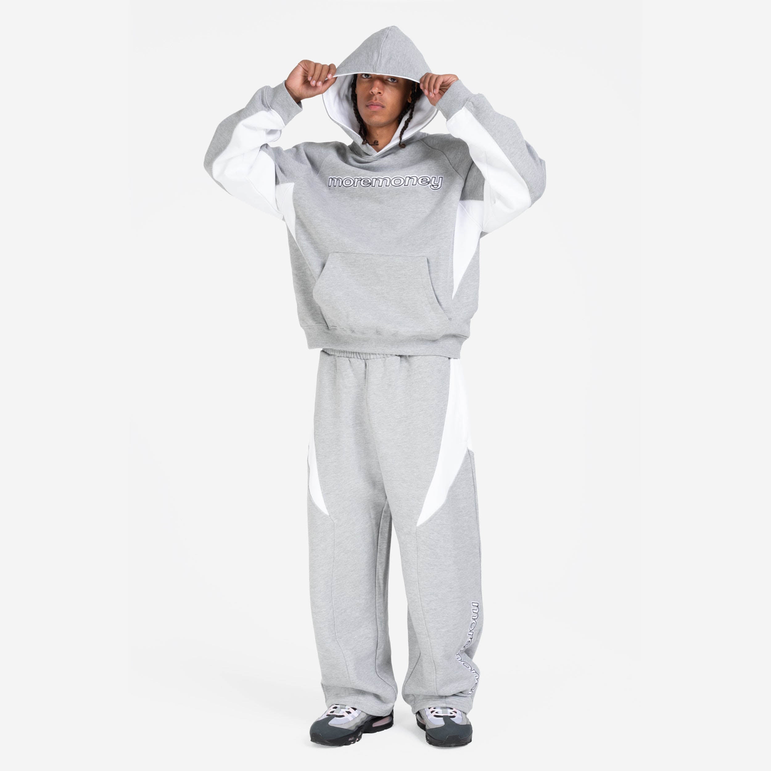 PANEL JOGGER GREY MELANGE