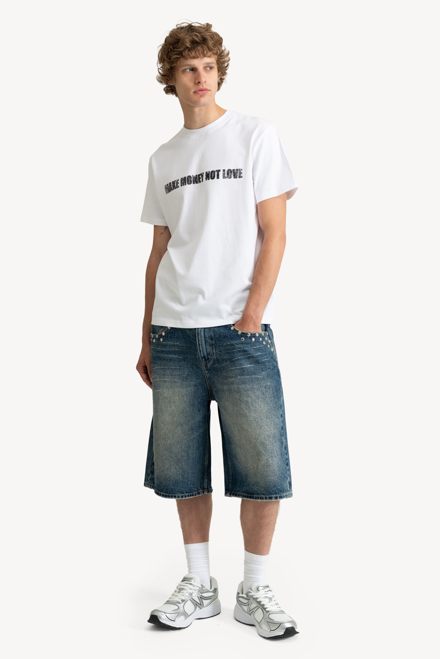 MAKE MONEY TEE WHITE