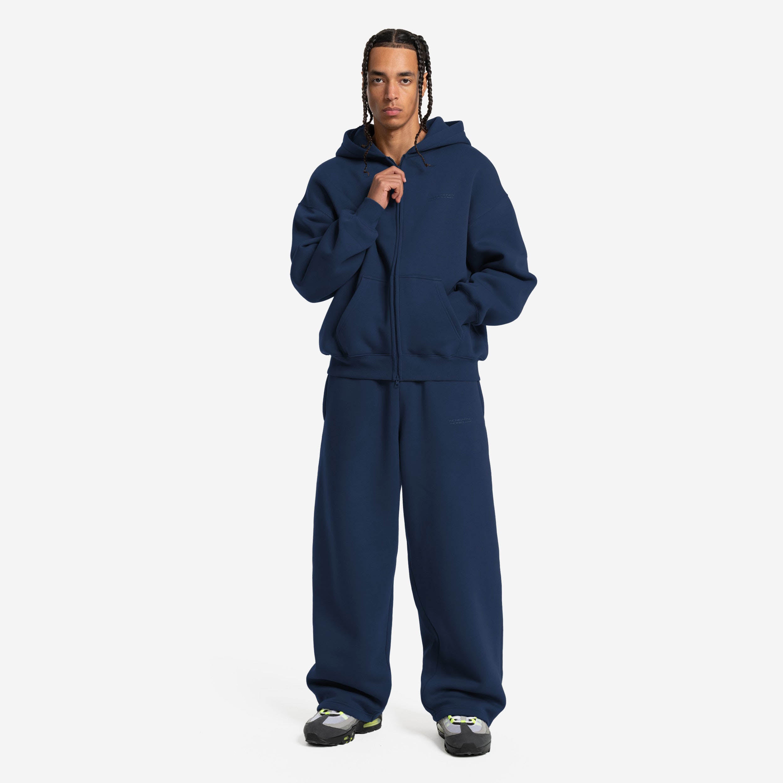 CLOUDS ZIP NAVY