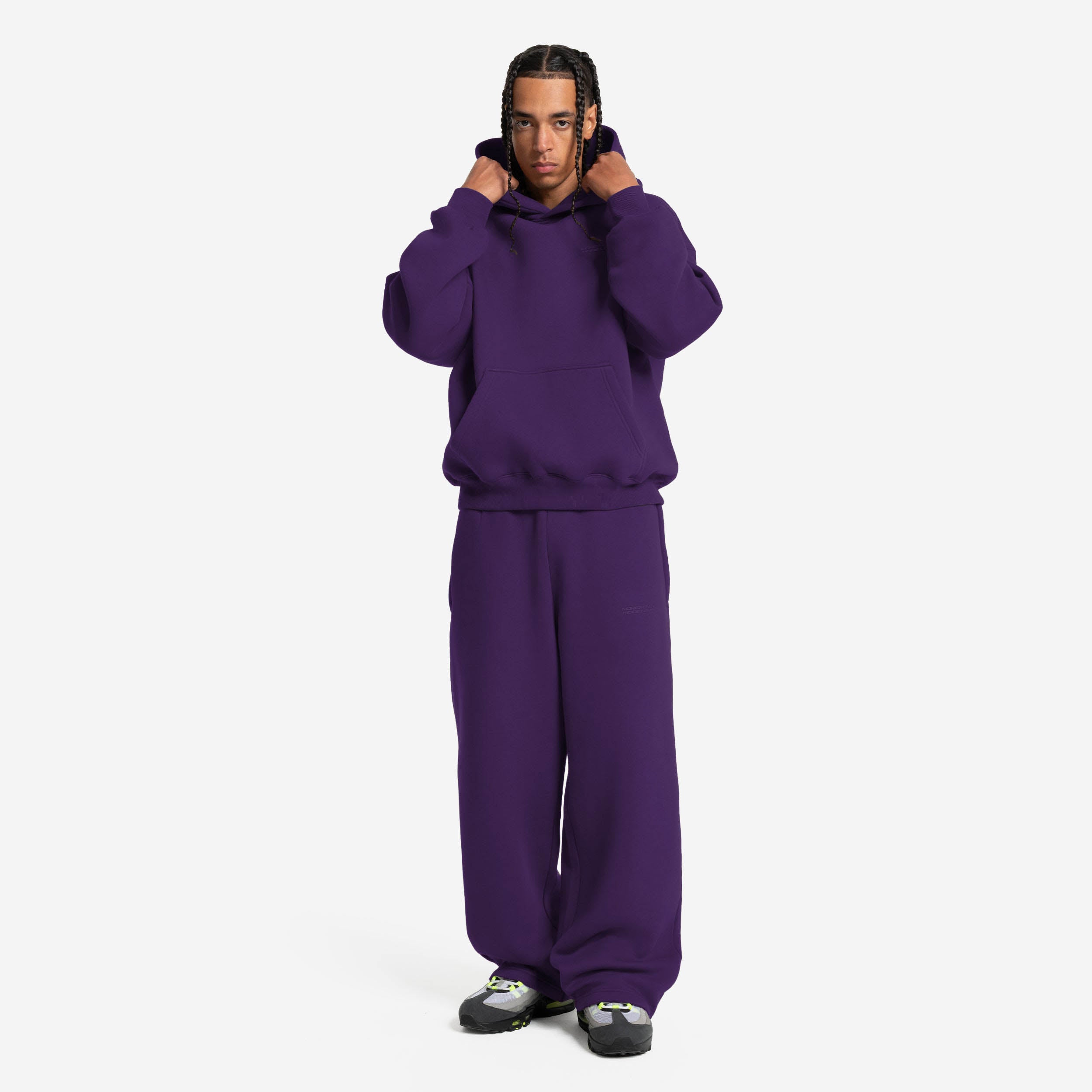 CLOUDS HOODIE PURPLE