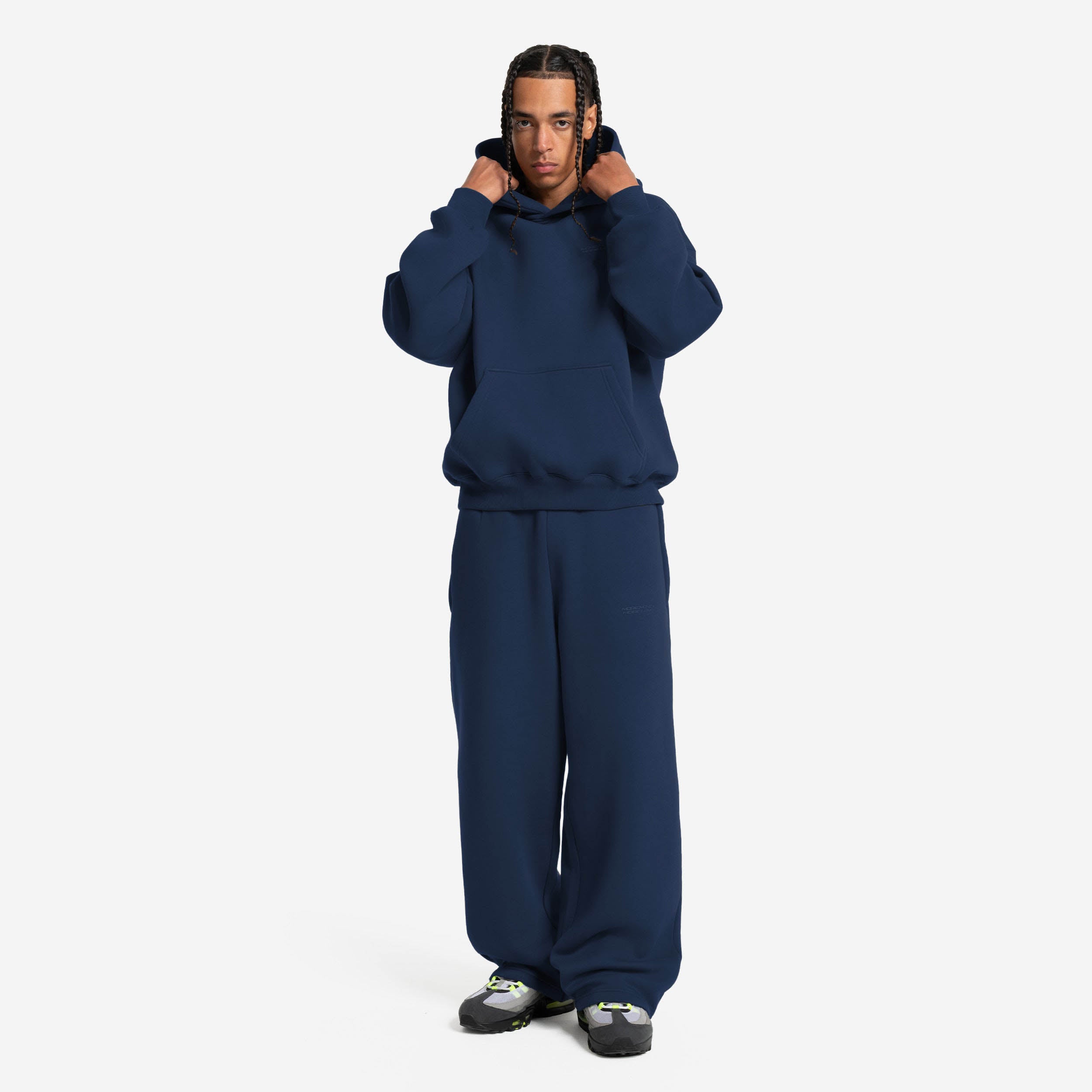 CLOUDS HOODIE NAVY
