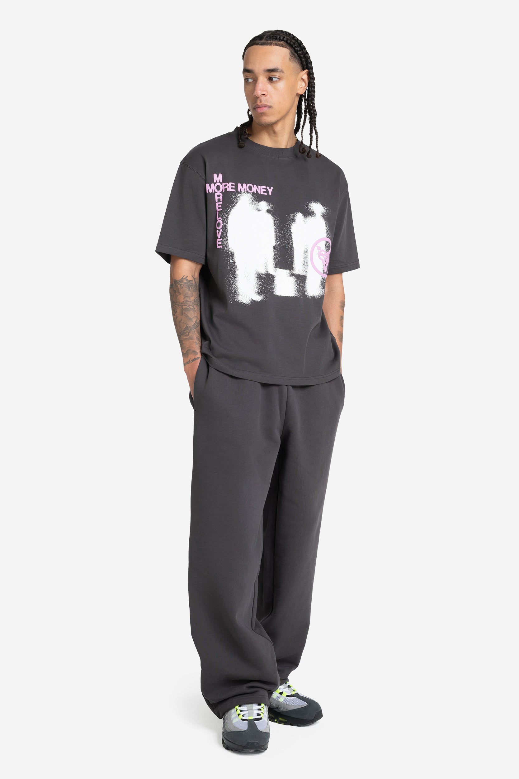 LOST BOND TEE DARK GREY