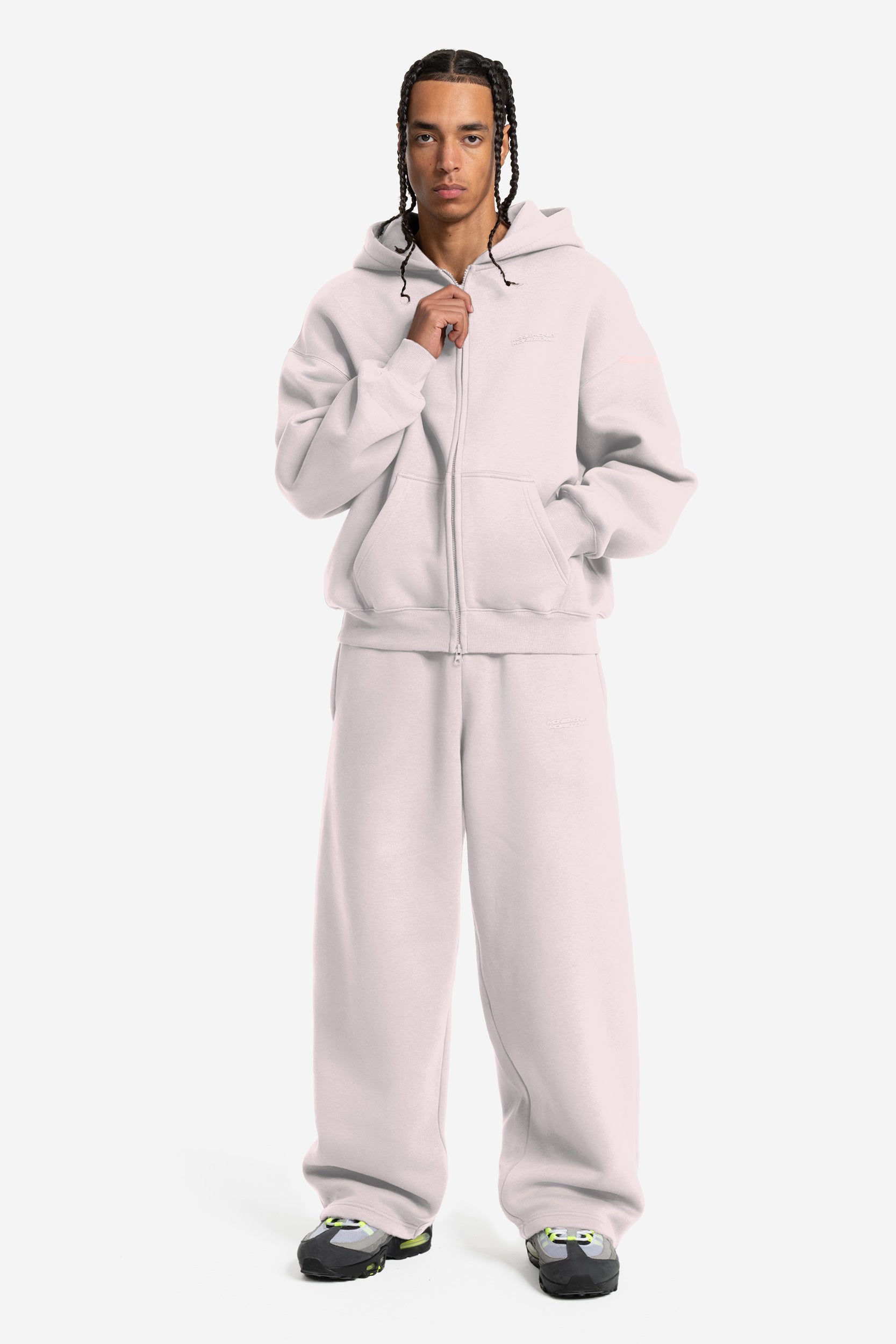 CLOUDS ZIP PINK + CLOUDS JOGGER PINK