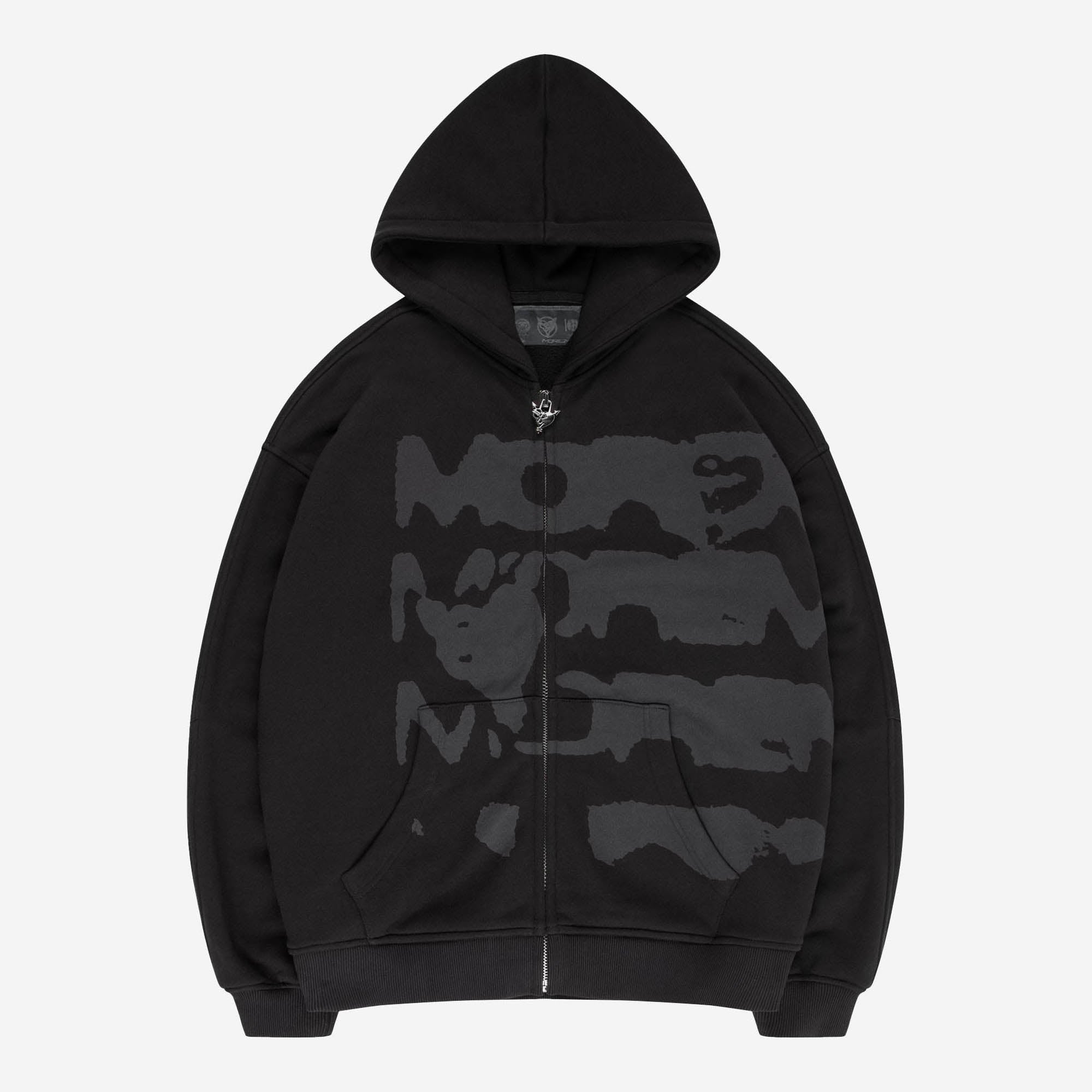 RADIANT CASH ZIP ALL BLACK