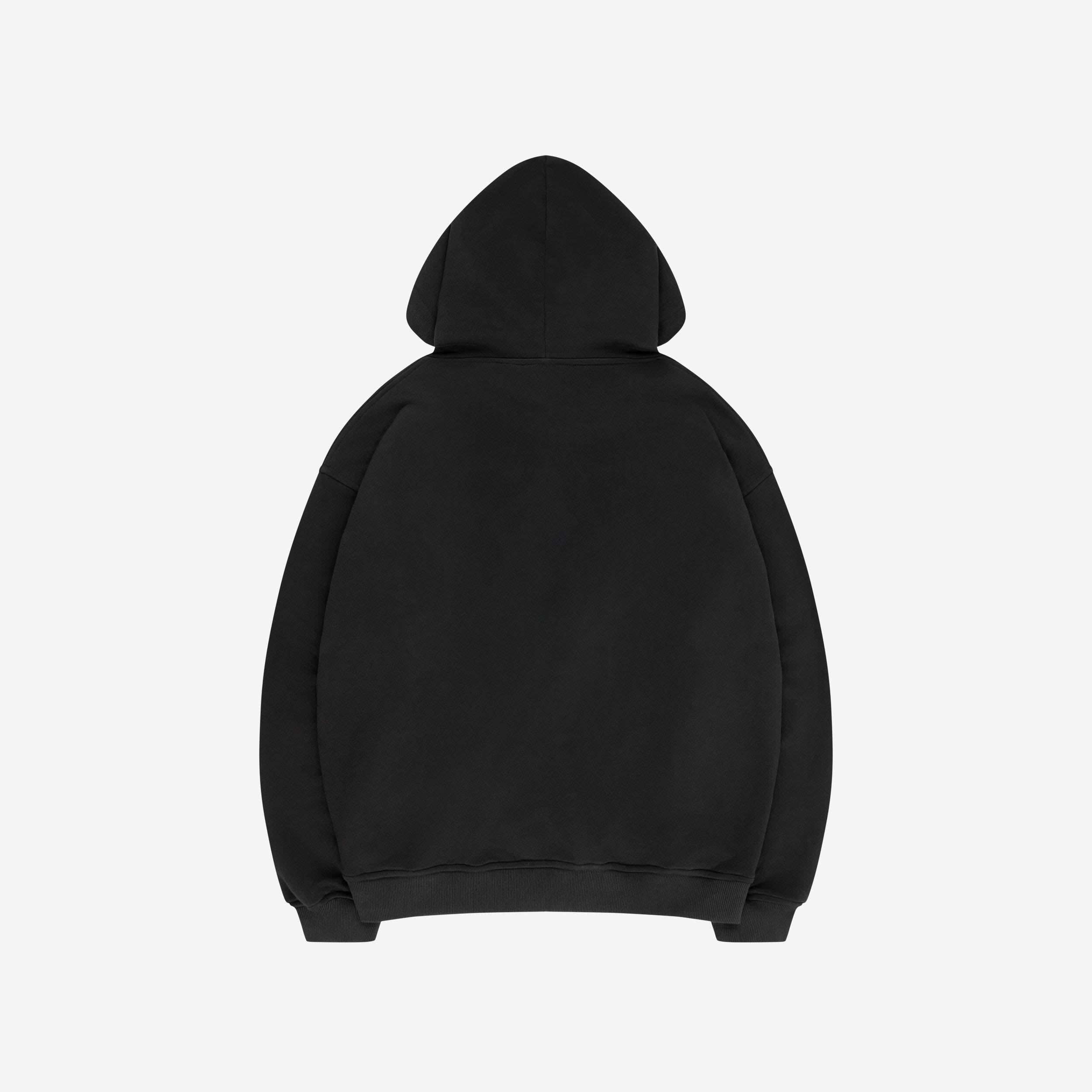 MORE MONEY STUDS HOODIE BLACK