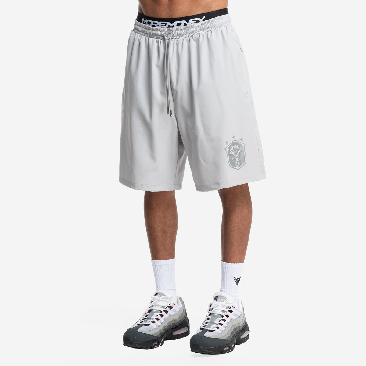 SWIM SHORTS LIGHT GREY