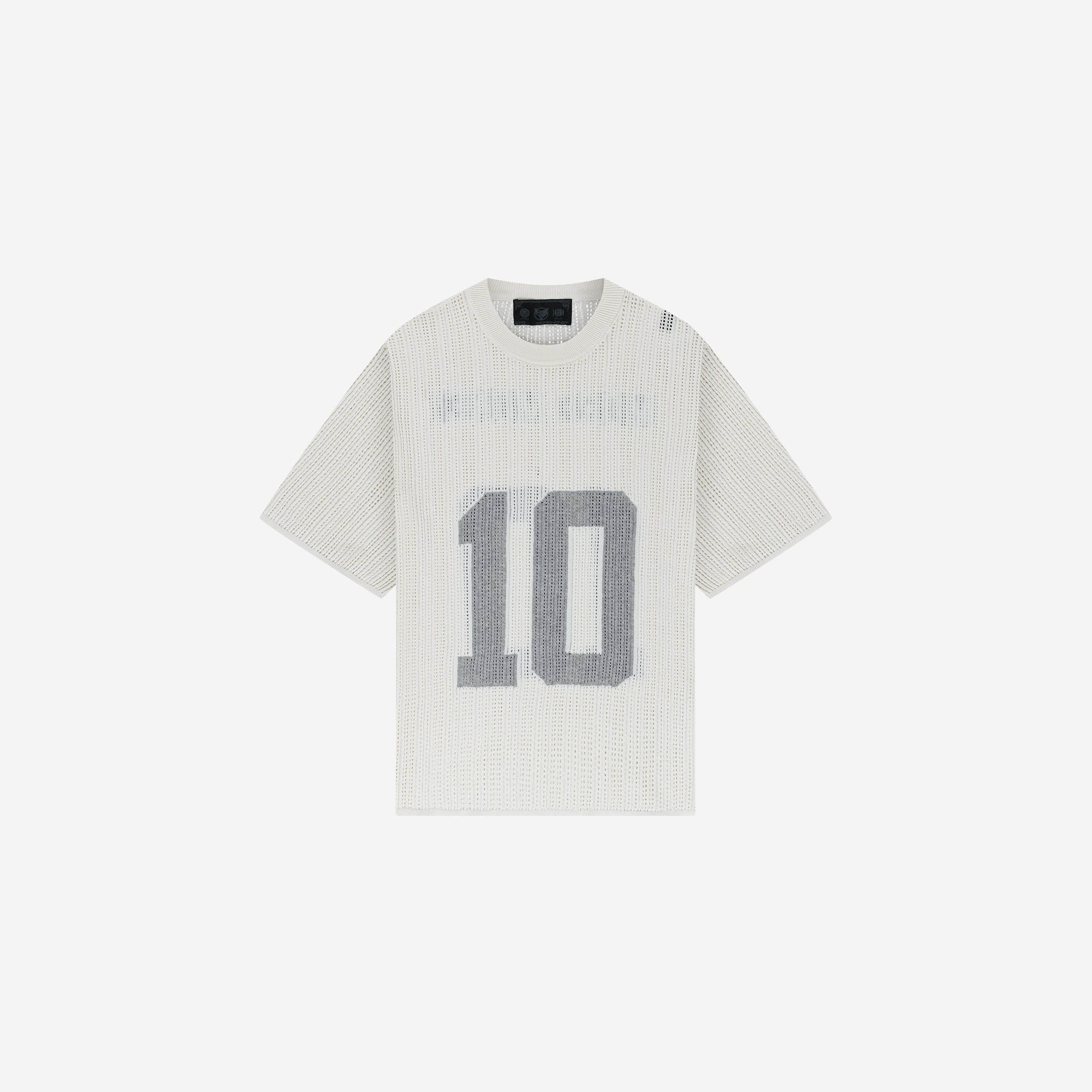 KNIT TEE JERSEY WHITE