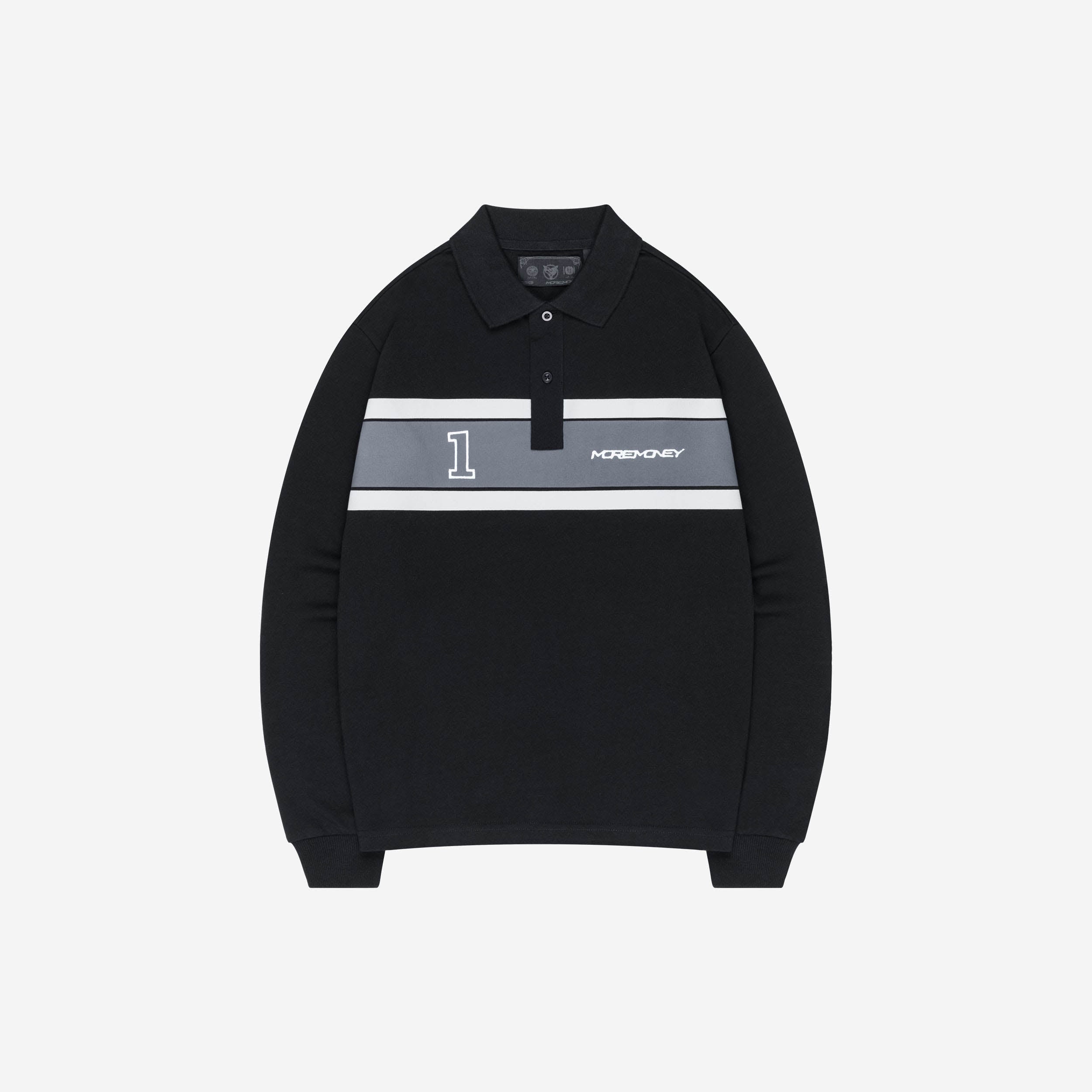 RUGBY LONGSLEEVE BLACK