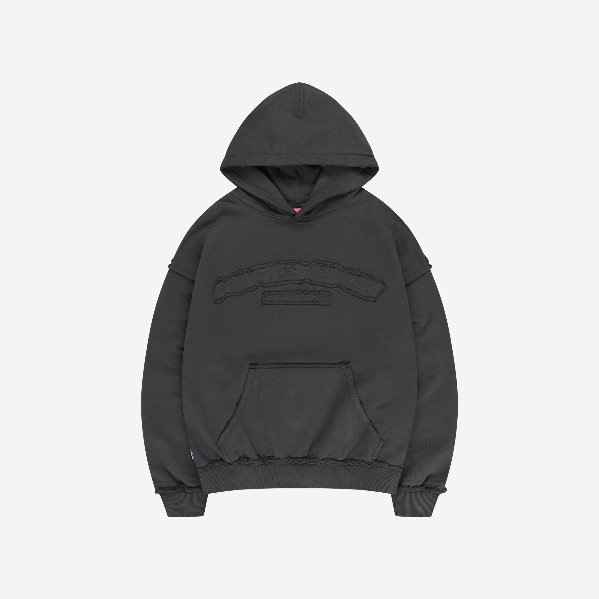 ROUGH HOODIE DARK GREY