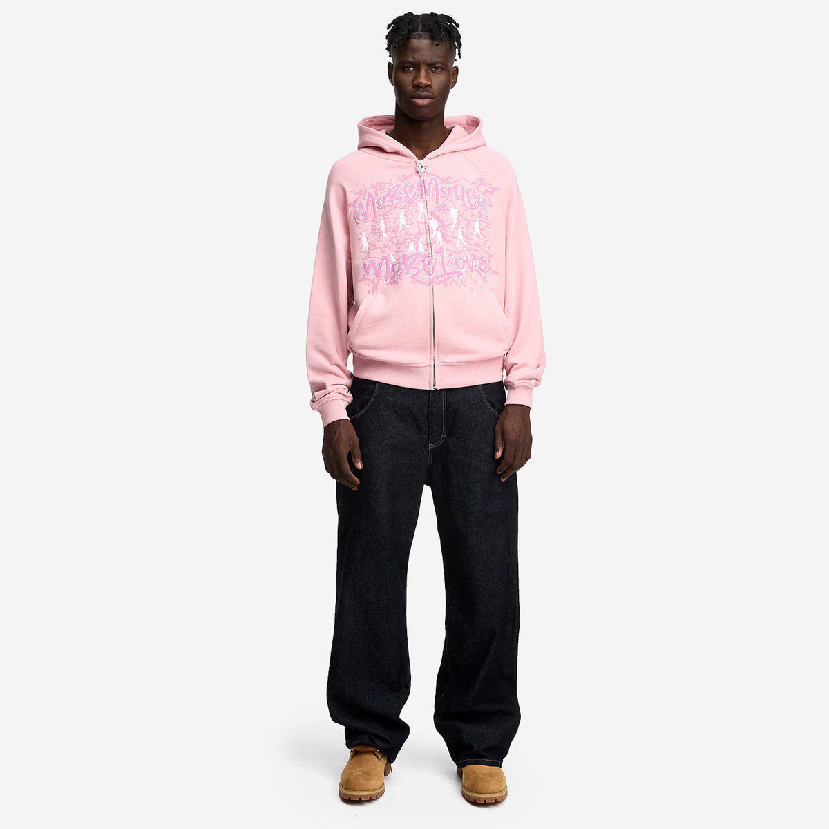 WALKING HUNT ZIP PINK