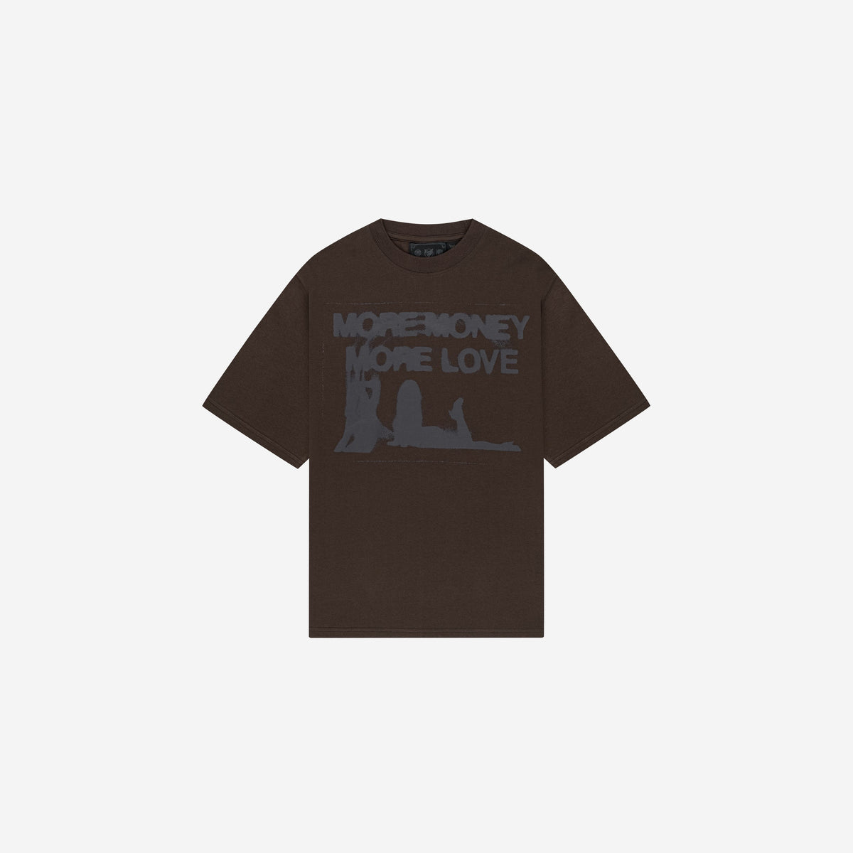 WET DREAM TEE DARK BROWN