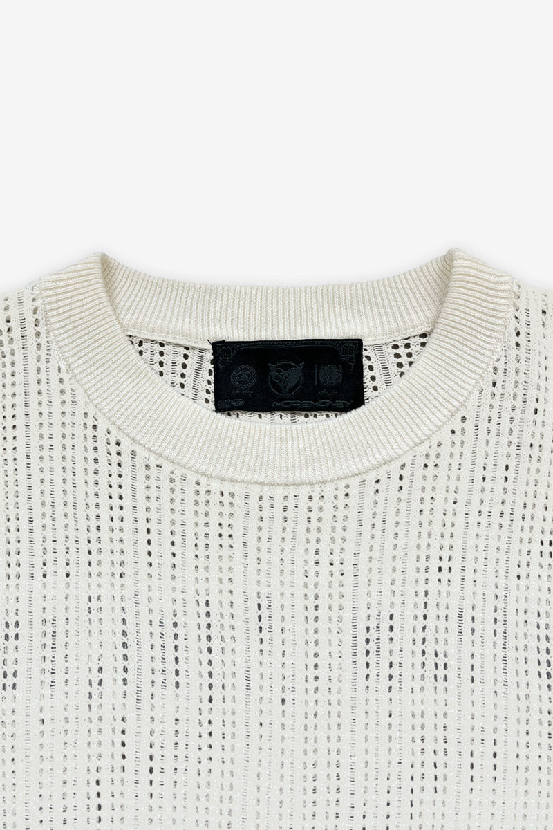 KNIT TEE JERSEY WHITE