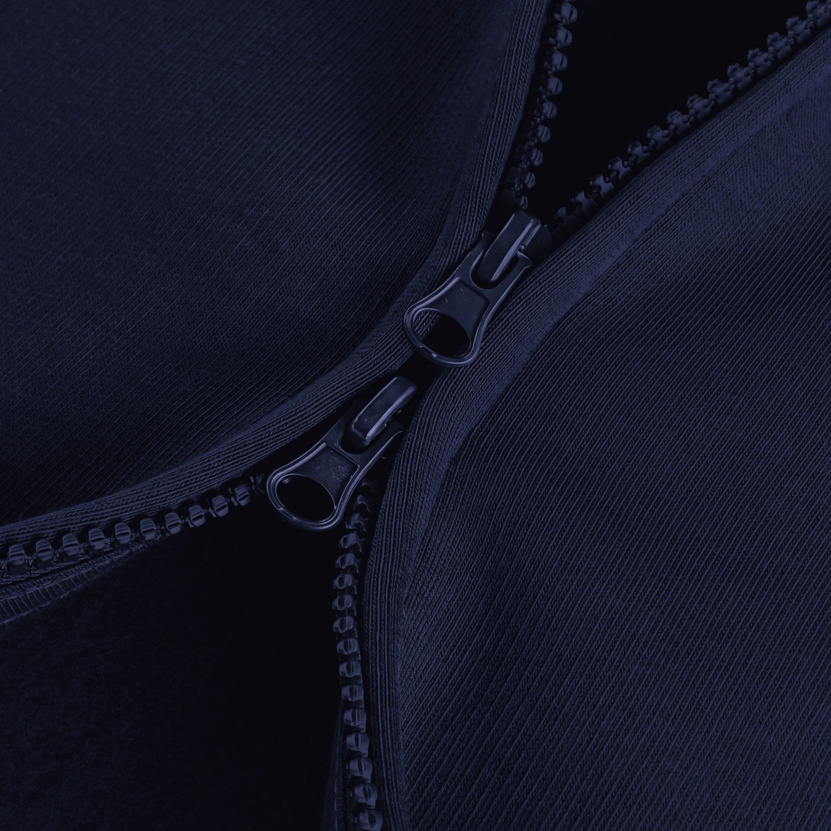 CLOUDS ZIP DARK NAVY